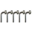 Kit 5 Conexões 10mm 90º Compatível Com Compressor 7h15 Case