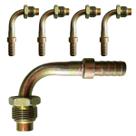 Kit 5 Conexões 90 Graus Oring Macho Giratória 12mm Aço Kit 5 Conexões 90 Graus Oring Macho Giratória 12mm Aço