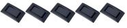 Kit 5 Conj. Int. Simples 10A Preto Liz Moveis - Tramontina