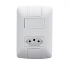 Kit 5 Conjunto 1 Interruptor e 1 Tomada 20A Aria Tramontina
