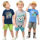 Kit 5 Conjunto Infantil Menino Roupa Verão Tamanho 1 ao 10