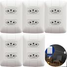 Kit 5 Conjunto Tomadas Duplas 20a Tramontina completa linha Aria Kit 5 Conjunto Tomadas Duplas 20a Tramontina completa linha Aria