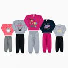 Kit 5 Conjuntos Moletom Infantil Feminino Inverno Kit 5 Conjuntos Moletom Infantil Feminino Inverno