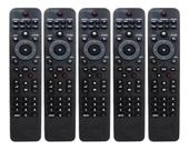Kit 5 Controle Compatível Tv Philips Série 7000 5000