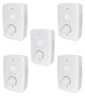 Kit 5 controle ventilador oscilante bivolt com caixa 2 rima