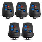 Kit 5 controles nice peccinin tx 3c preto