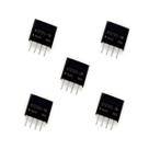 Kit 5 Conversor Isolador Fonte 12v B1212s-1w Sip-4 Isolador