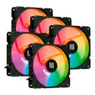 Kit 5 Cooler Fan RGB 120mm para Gabinete Gamer Revenger G-VR339 Kit 5 Cooler Fan RGB 120mm para Gabinete Gamer Revenger G-VR339