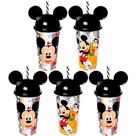 Kit 5 Copos do Mickey com Orelhas p/ Festa Infantil Decoração Lembrancinha