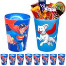 Kit 5 Copos para base de Ovos de Páscoa Caseiro do Superman