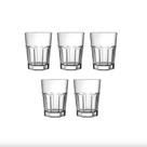 Kit 5 Copos Shot Dose Unica Vidro Tequila Cachaça Vodka Dose 45ml Bar