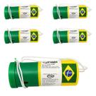 KIT 5 Corneta Buzina Vuvuzela Brasil Copa C/ Corda