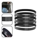 Kit 5 Correias Do Motor 8epj 767 Para Esteira Super Tech