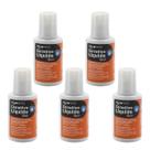Kit 5 Corretivos Escolares branquinhos 18ML A Base D'agua