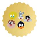 Kit 5 Cortadores Modulares Cabeça Looney Tunes