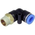 Kit 5 Cotovelo Engate Rápido Mercedes Plastico Macho Giratorio 10 Mm X 1/4 Bspt Kit 5 Cotovelo Engate Rápido Mercedes Plastico Macho Giratorio 10 Mm X 1/4 Bspt