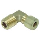 Kit 5 Cotovelos Emenda Tubo Nylon Mbb Macho 1/4 Npt X 1/4 Npt