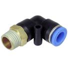 Kit 5 Cotovelos Engate Rápido Mercedes Plastico Macho Giratorio 12 Mm X 1/4 Bspt Kit 5 Cotovelos Engate Rápido Mercedes Plastico Macho Giratorio 12 Mm X 1/4 Bspt