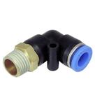 Kit 5 Cotovelos Engate Rápido Mercedes Plastico Macho Giratorio 8 Mm X 1/4 Bspt Kit 5 Cotovelos Engate Rápido Mercedes Plastico Macho Giratorio 8 Mm X 1/4 Bspt