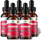 Kit 5 Cranberry em Gotas Sabor Frutas Vermelhas 30ml Celliv