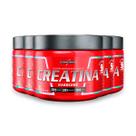 Kit 5 Creatina Hardcore Monohidratada Integral Medica 150g