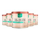Kit 5 Creatine 100% Creatina Monohidratada Nutrify 300g