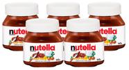 kit 5 Creme De Avelã Nutella 140g