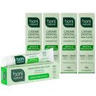 Kit 5 Creme Dental Boni Natural Sem Fluor Menta Melaleuca Antisseptico Vegano Halito Fresco 90g