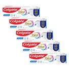 Kit 5 Creme Dental Colgate Total Whitening 180g