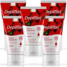 Kit 5 Creme Depilatório Facial Morango Depilflax 50G