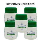 Kit 5 Creme Hidratante Aroeira Nativa Brasil 50 g