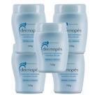 Kit 5 Creme Para Tratamento Cosmético dos Pés Rachaduras Fissuras 130g