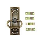 Kit 5 Cremona Ouro Velho Colonial + 5 Vara Preta Maciça 1,5m