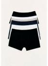 Kit/5 Cueca Boxer Hering 77UM Masculina Algodão T. P/XXG