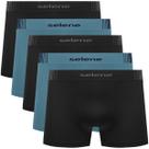 Kit 5 Cueca Infantil Selene Sem Costura Menino Confortável