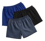 Kit 5 Cueca Samba Canção Masculino Confortável Short De Dormir Pijama Adulto Fresquinho Não Aperta