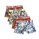 Kit 5 Cuecas Box Boxer Fristyle Em Microfibra Estampada Infantil Kit 5 Cuecas Box Boxer Fristyle Em Microfibra Estampada Infantil