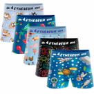 Kit 5 Cuecas Box Boxer Infantil Microfibra Menino Criança Kids Kit 5 Cuecas Box Boxer Infantil Microfibra Menino Criança Kids