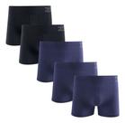 Kit 5 Cuecas Boxer Masculina Microfibra Sem Costura Zee Rucci Premium