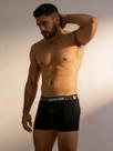 Kit 5 Cuecas Boxer Masculinas Corte 'A' Antienrolamento Poliéster Elastano