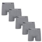 Kit 5 Cuecas Boxer Up 436 Masculina Microfibra Sem Costura