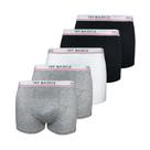 Kit 5 Cuecas Boxers Infantil Box Algodão Cotton Conforto