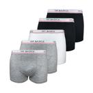 Kit 5 Cuecas Boxers Infantil Box Algodão Cotton Conforto