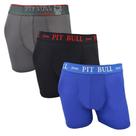 Kit 5 Cuecas Boxers Poliamida Estampas Lisas Kit 5 Cuecas Boxers Poliamida Estampas Lisas