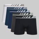 Kit 5 Cuecas Lupo Boxer Microfibra Sortidas 00671
