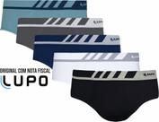 Kit 5 Cuecas Lupo Slip 691 Microfibra S/costura P Ao Xg
