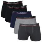 Kit 5 Cuecas Plus Size Boxer Box Algodão Masculino Scalevo