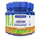 Kit 5 Cúr cuma Catarinense 130mg 30 Cápsulas