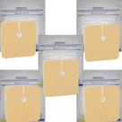 Kit 5 Curativo Espuma Ferimentos Lesões Traqueostomia 9x9cm