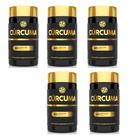 Kit 5 Cúrcuma Premium 500mg 5x60 cps Floral Ervas